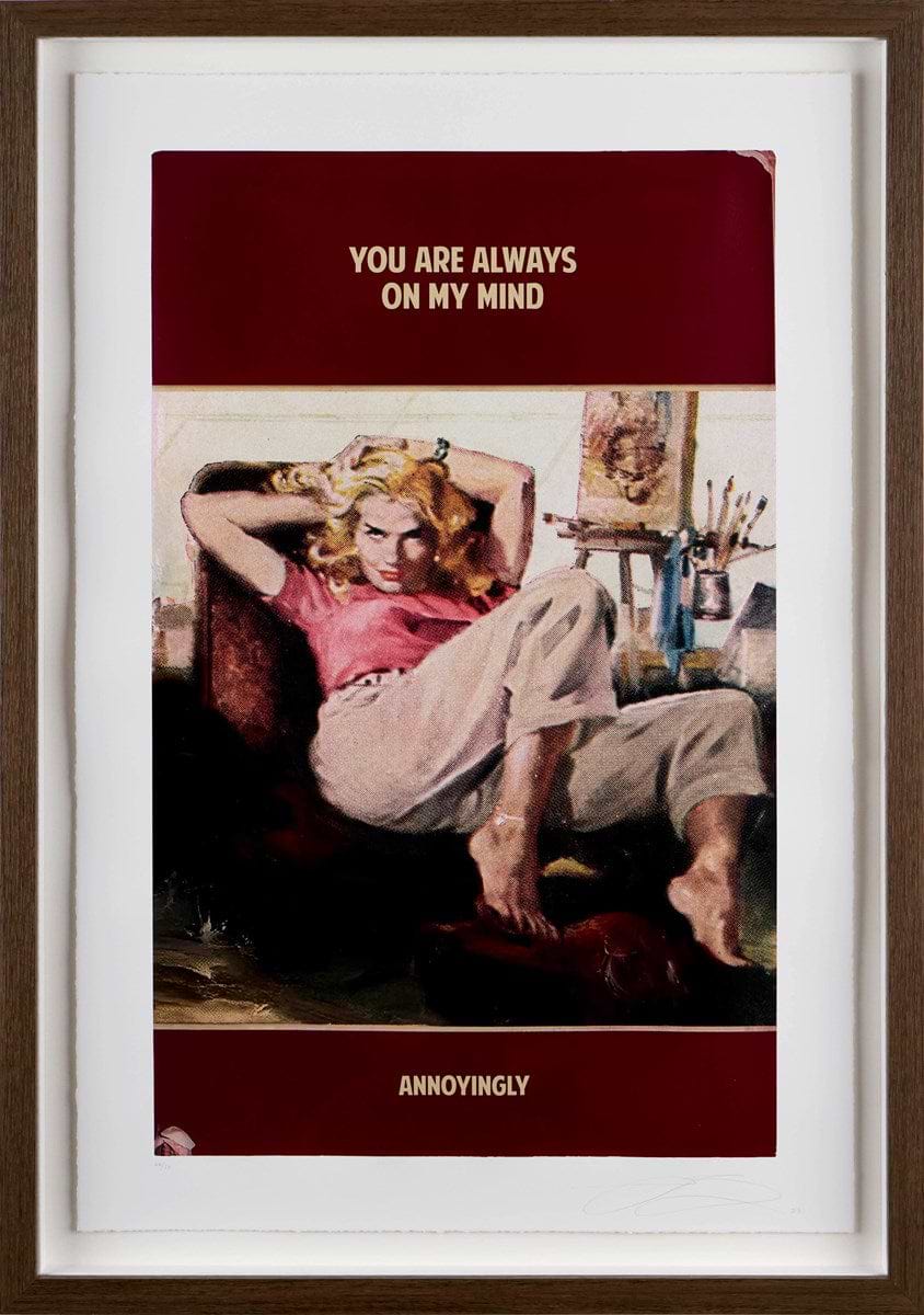 Always on my Mind (Framed)