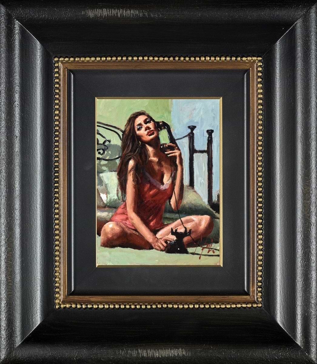 About to Call (Framed)