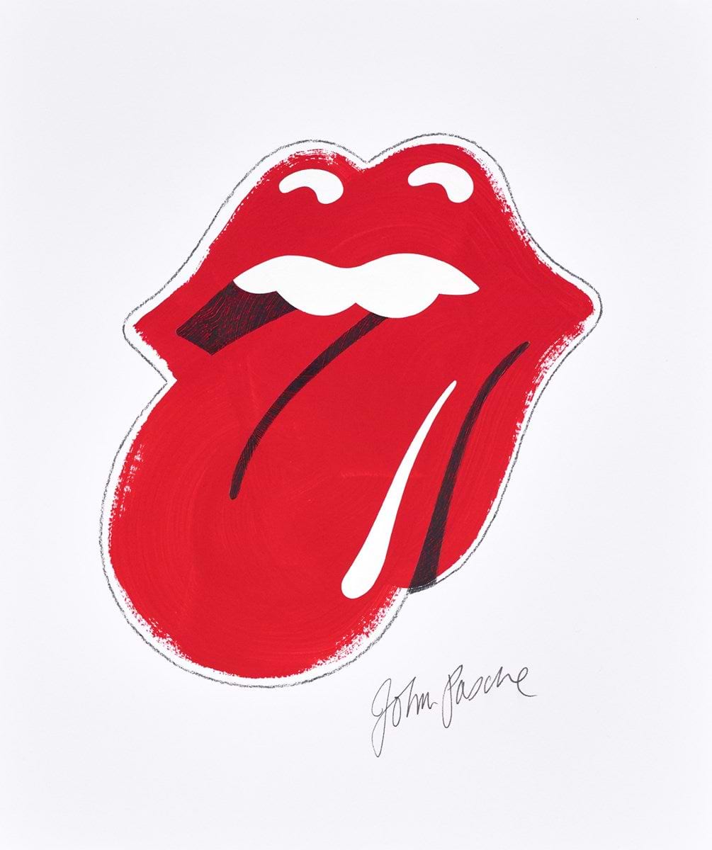 Rolling Stones 舌ロゴ パッチ 2002年製 Rolling Stones Logo | John Pasche – Clarendon Fine Art