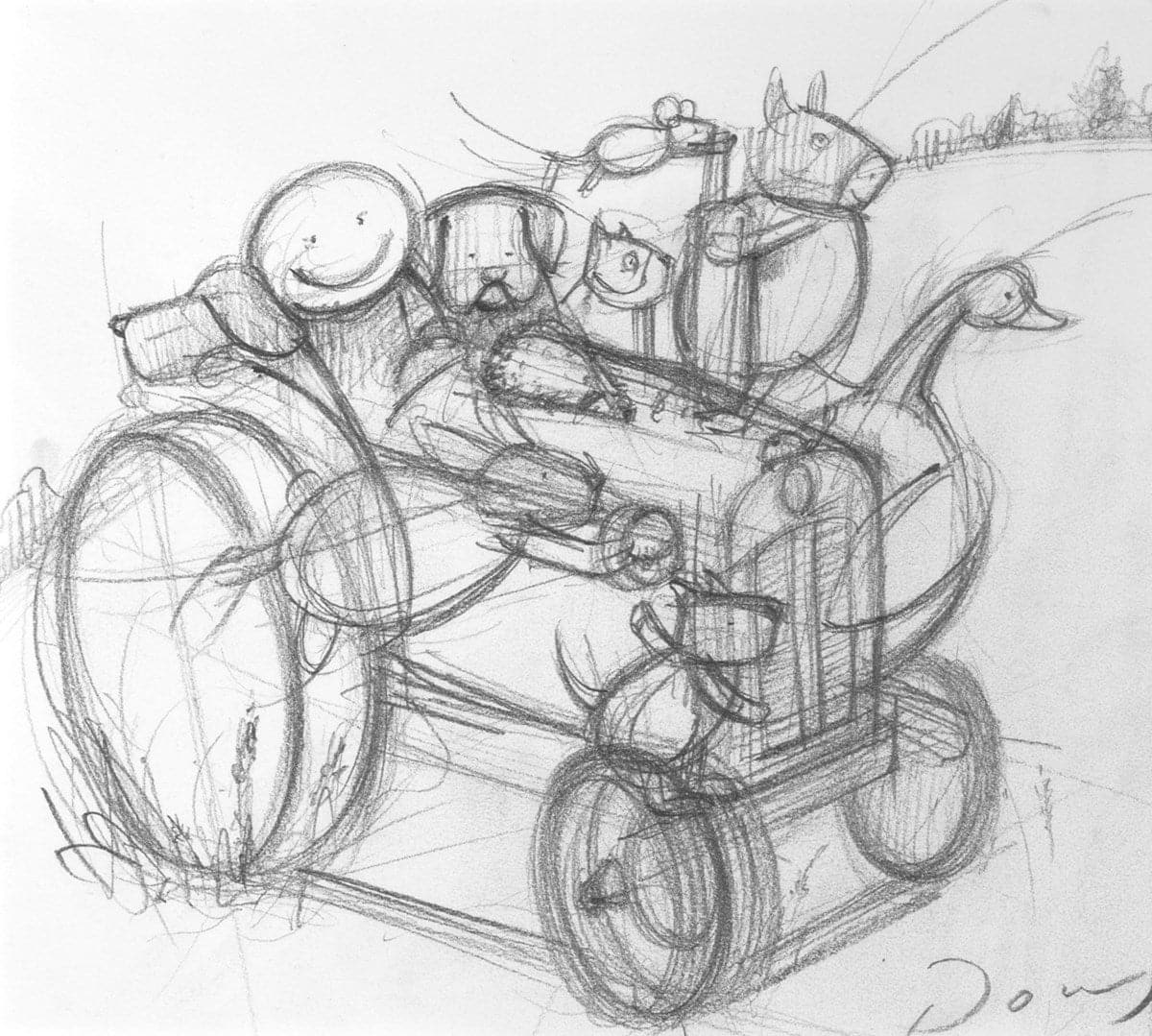 The Joy ride III (Sketch)