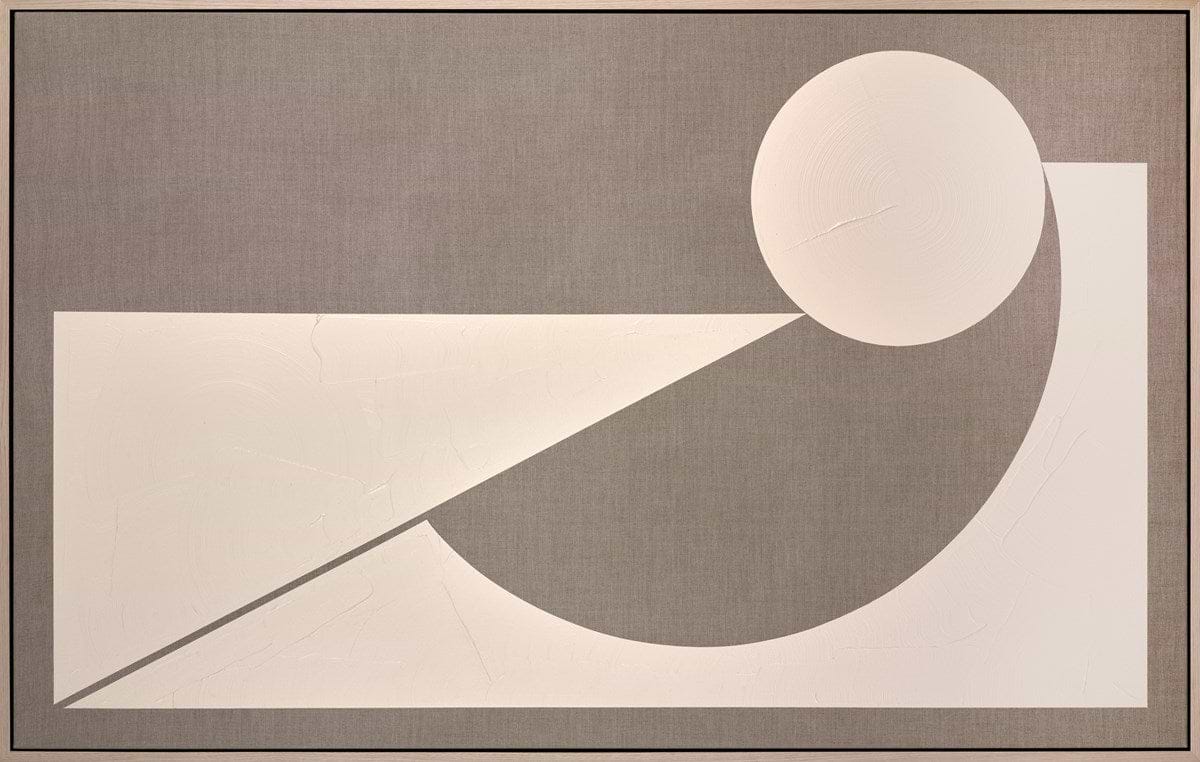 Linen Geometric Cream I