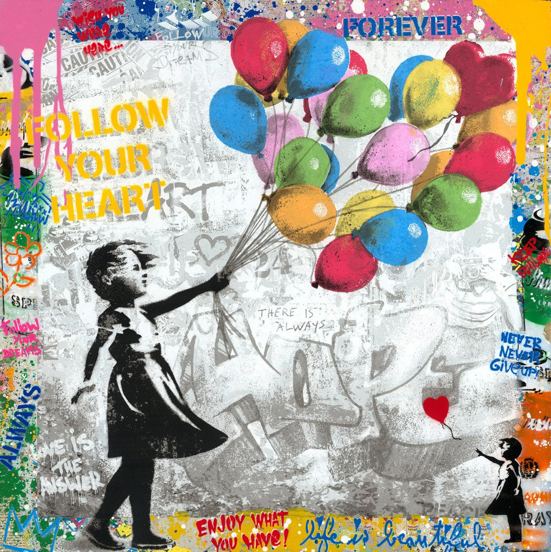 Hope Is Beautiful | Mr. Brainwash – Clarendon Fine Art