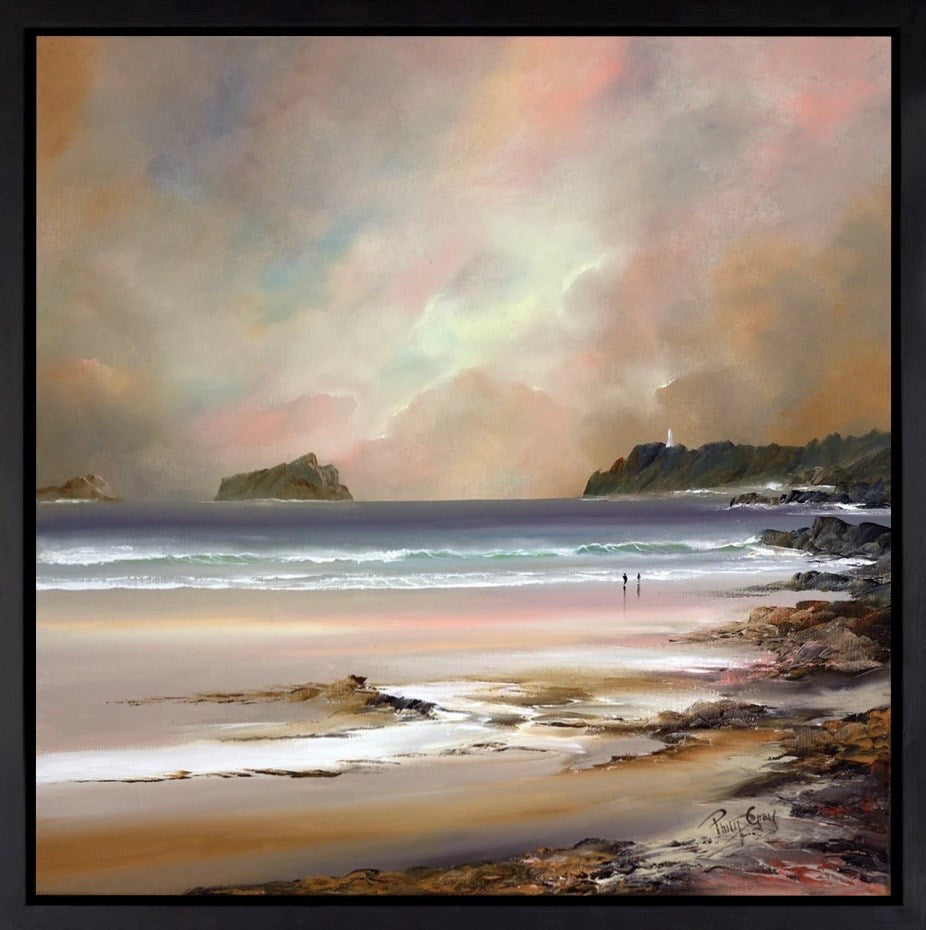 Lighthouse In Sight (Framed)