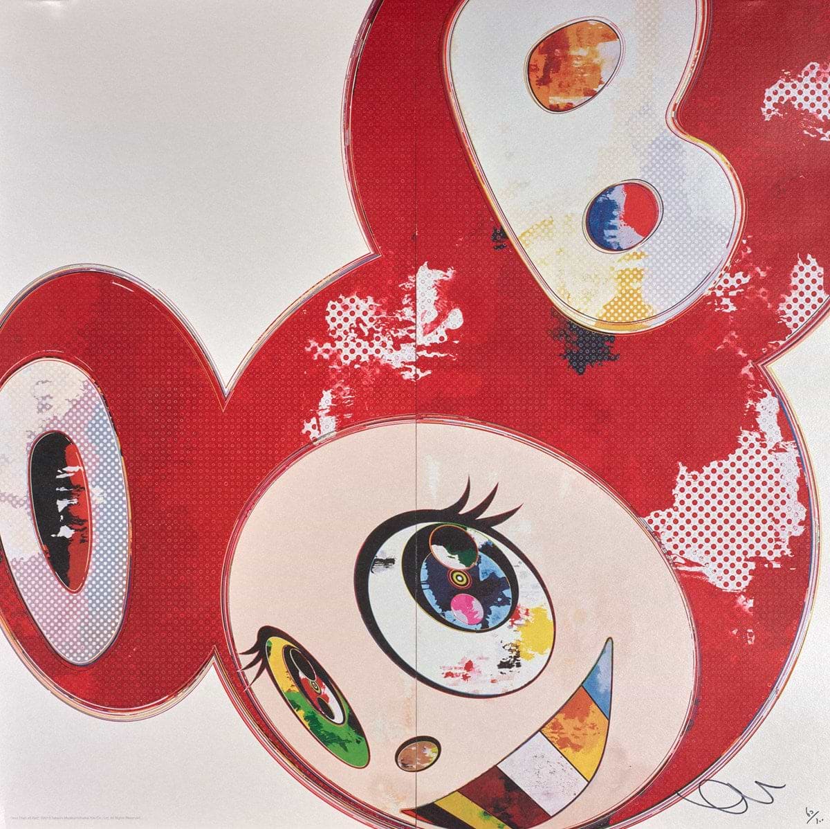And Then X6 Red | Takashi Murakami – Clarendon Fine Art