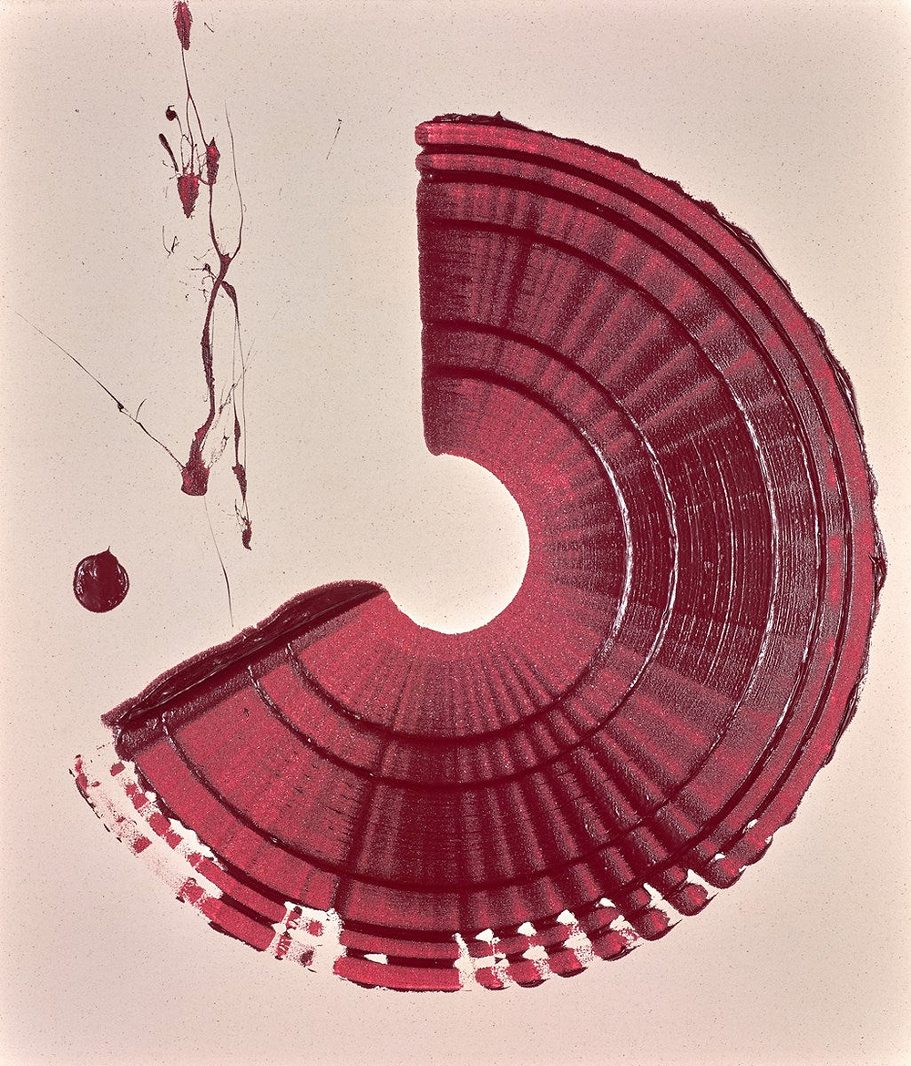 Mini Brushstroke Crimson