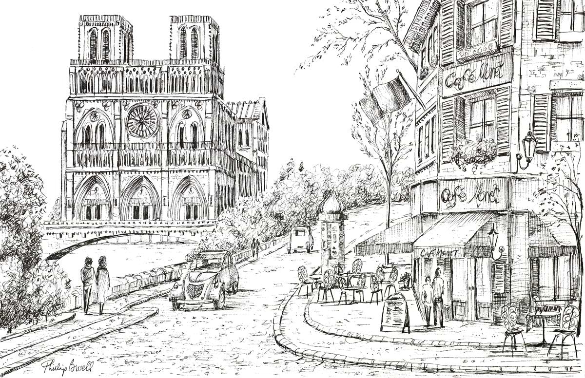 Cafe Monet, Notre Dame