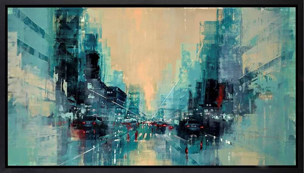 New York- A New beginning II (Framed)