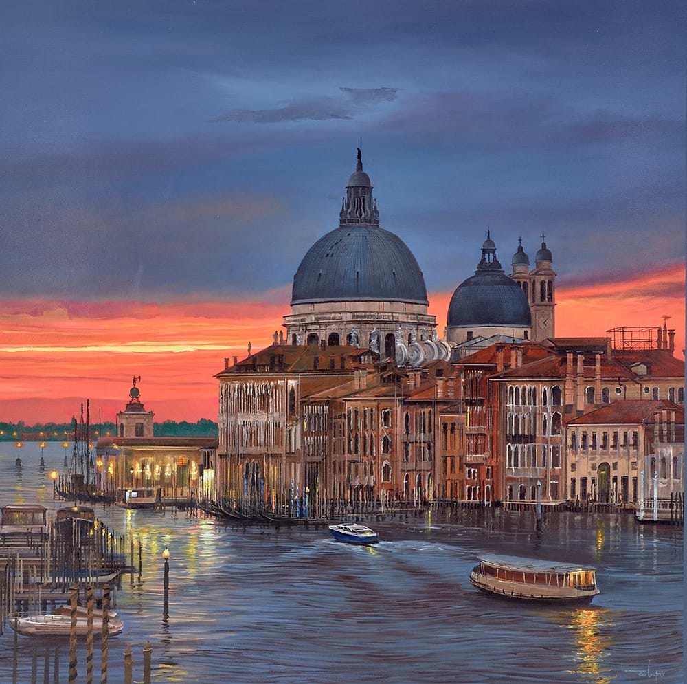 Twilight over Venice