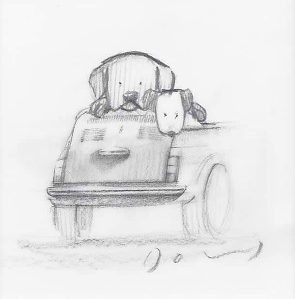 Fiat 500 on Beach IX