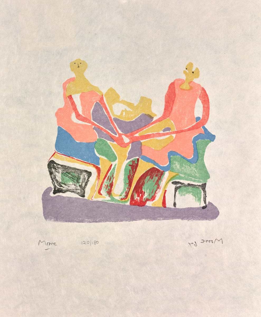 The Shelter Sketch Book | Henry Moore – Clarendon Fine Art