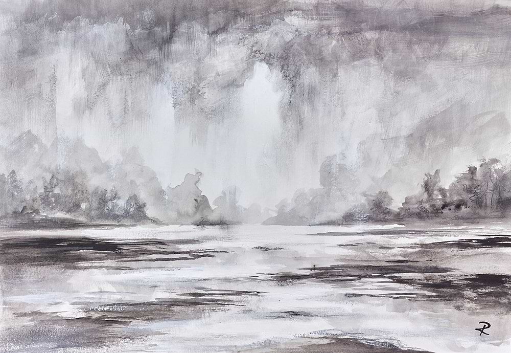 Mist on the River (Study)