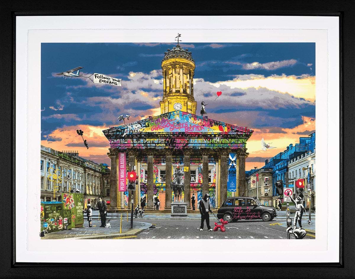 Glasgow is Beautiful (Framed)