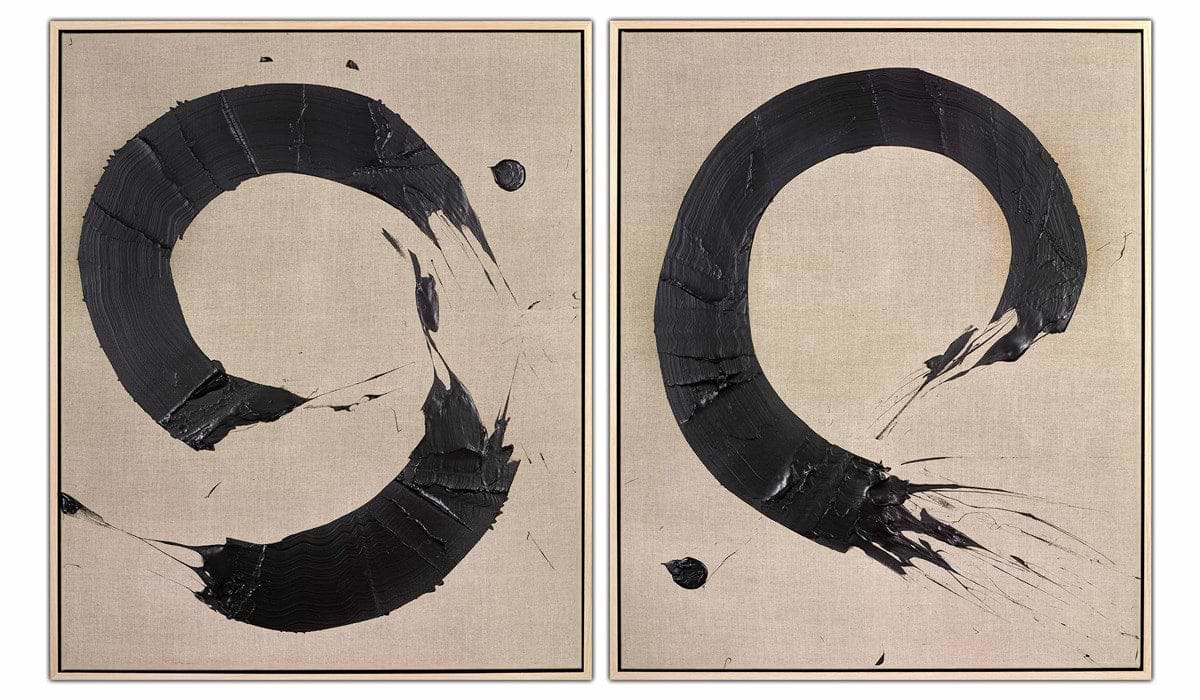The Space Between I (diptych)