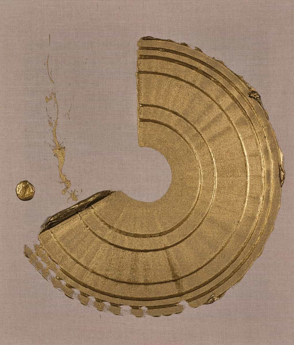 Mini Brushstroke Bronze II