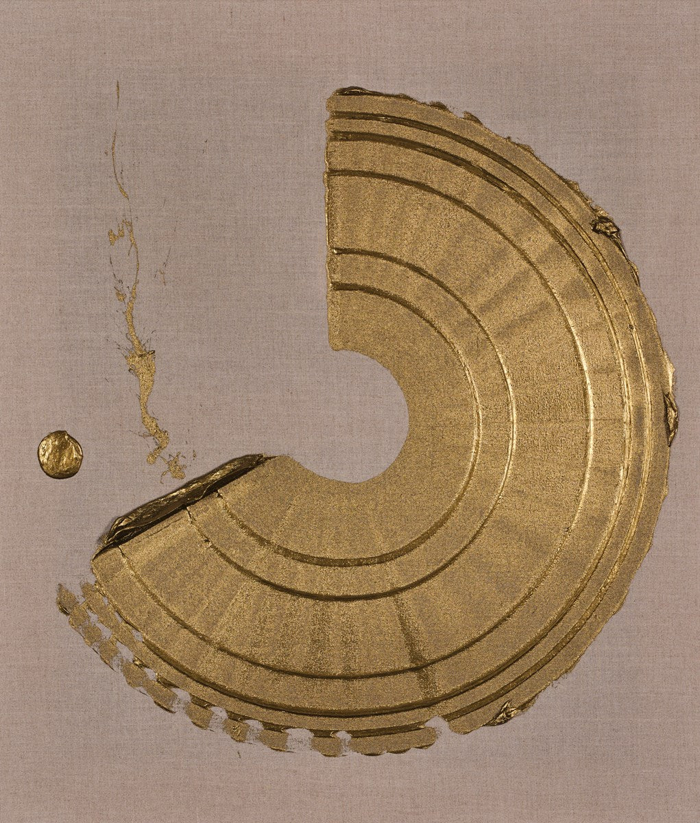 Mini Brushstroke Bronze II