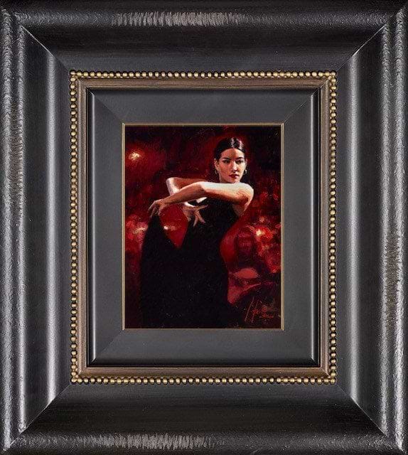 Colours of Flamenco (red) (Framed)