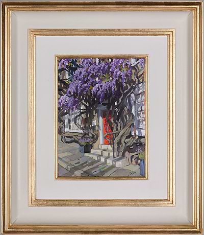 Wisteria in Bloom