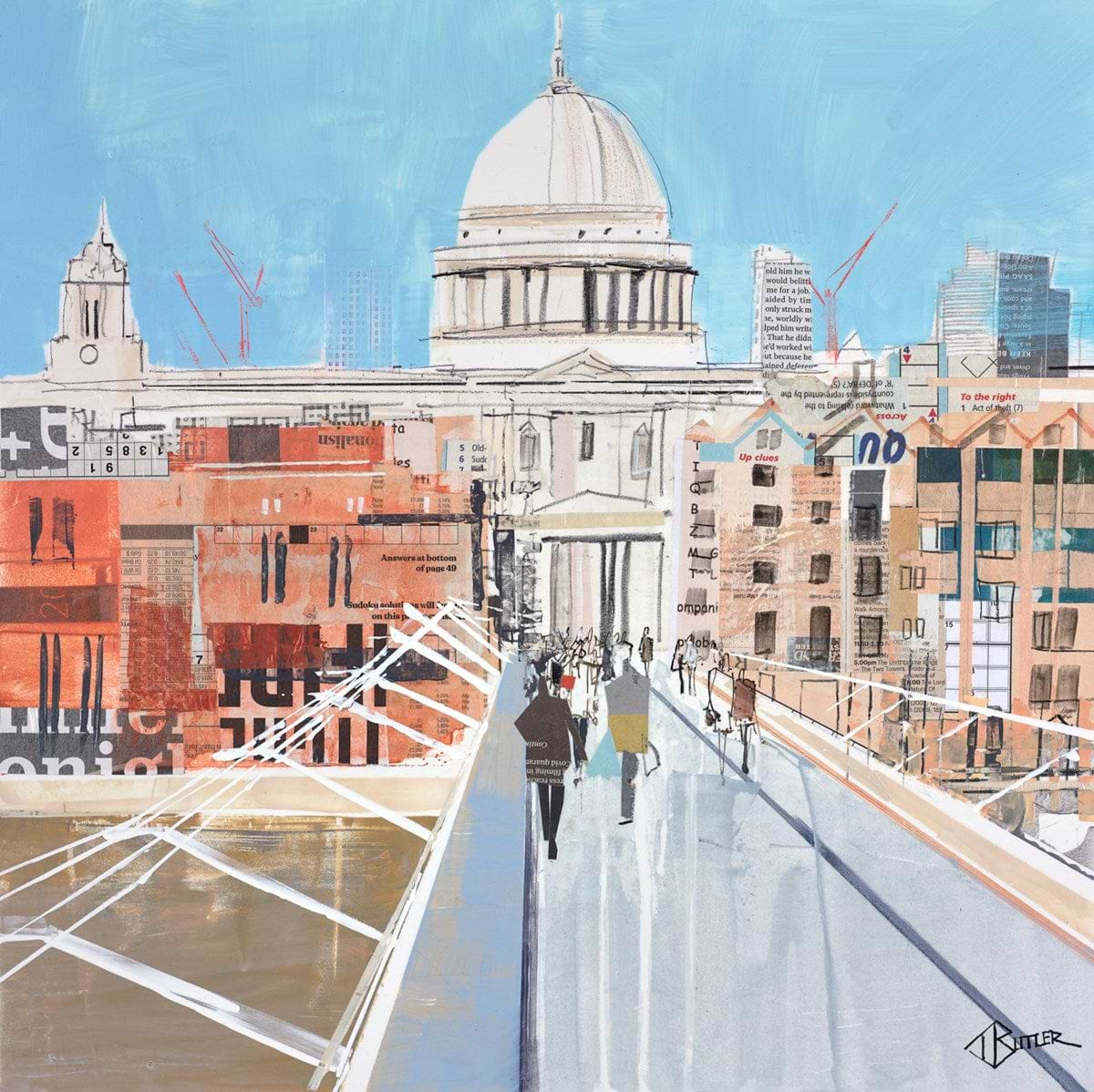 Heading for St Paul's (study)