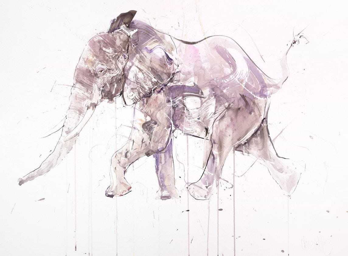 Running Elephant Study II