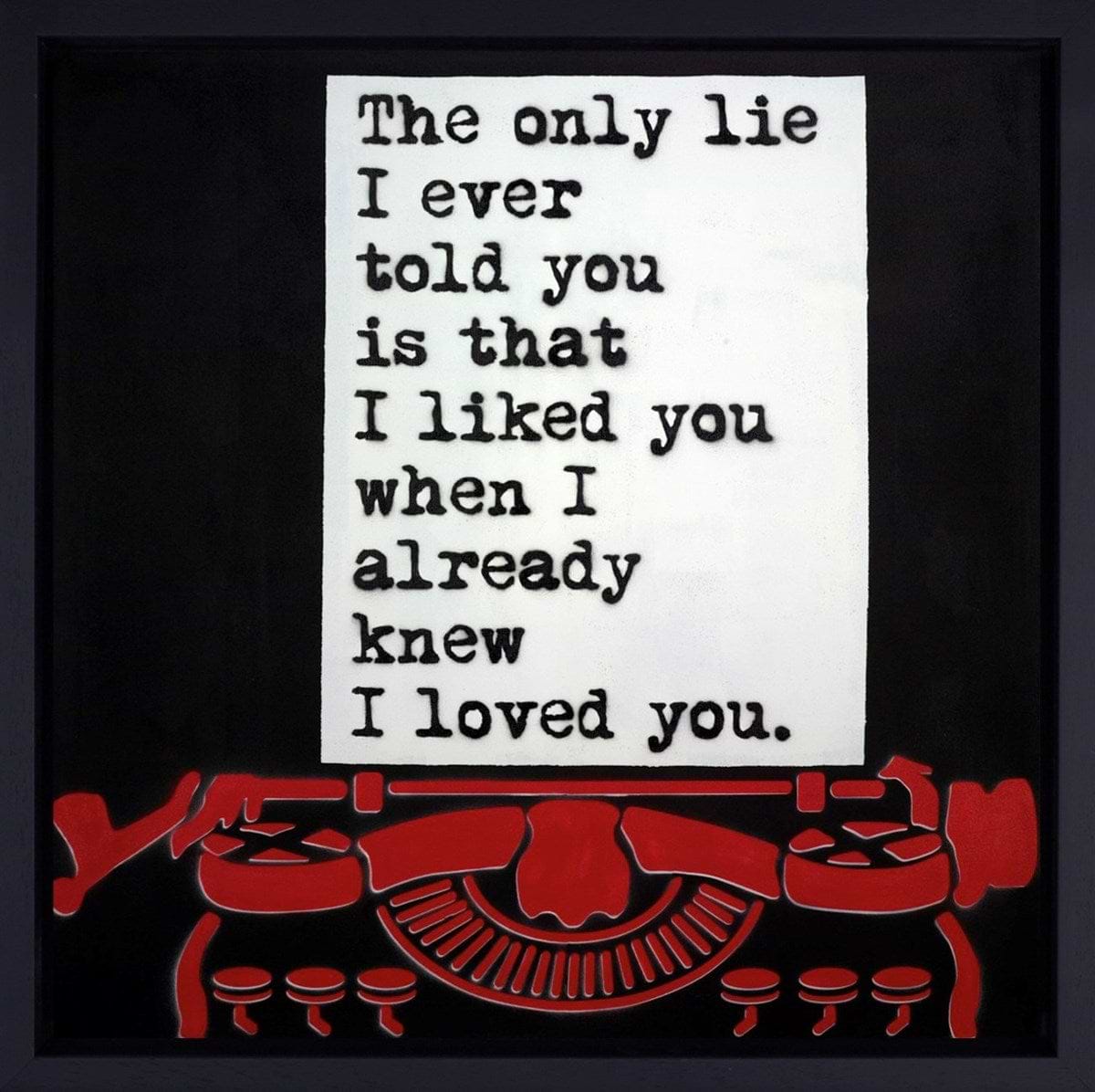 The Only Lie II (Framed)