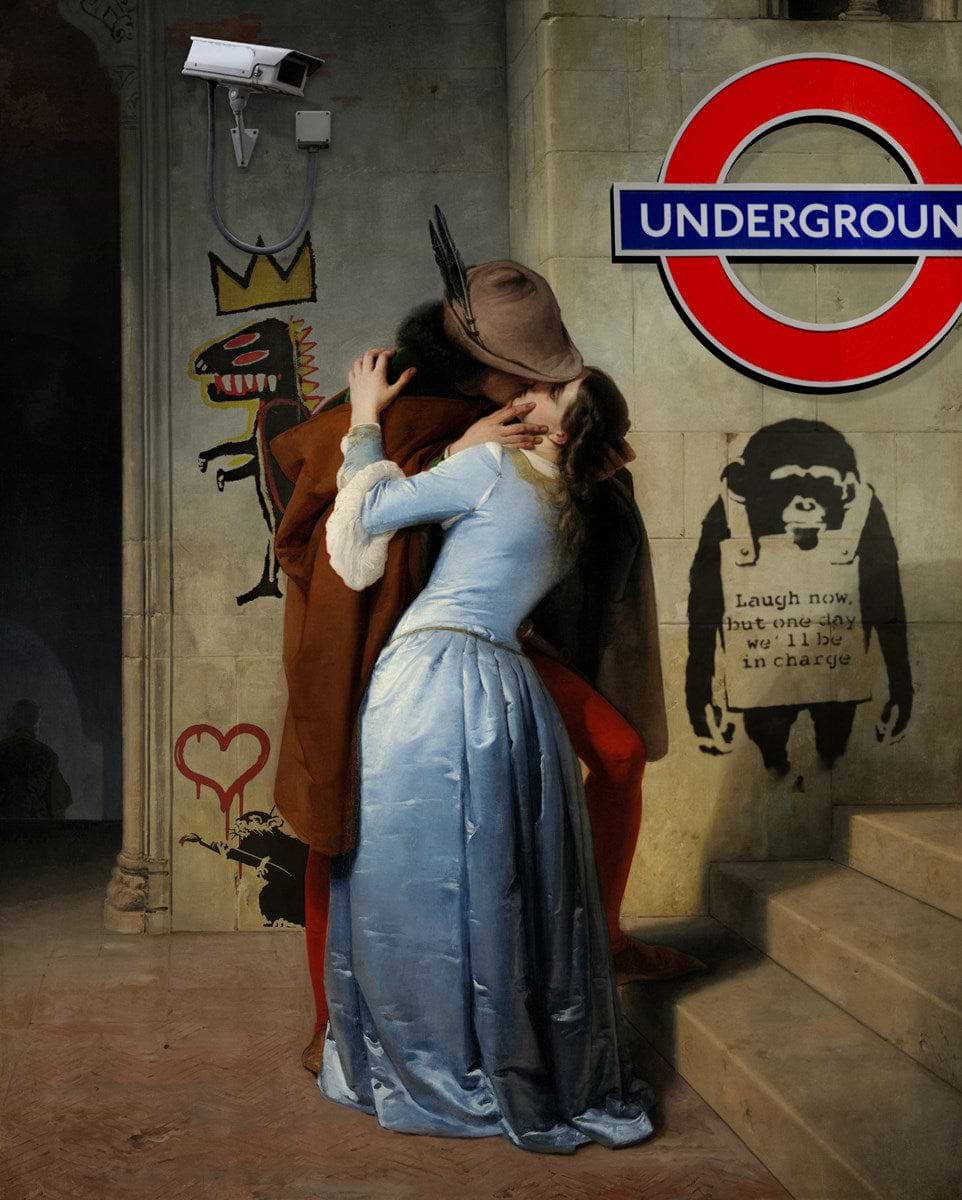 The Urban Kiss II | Leo Manelli – Clarendon Fine Art