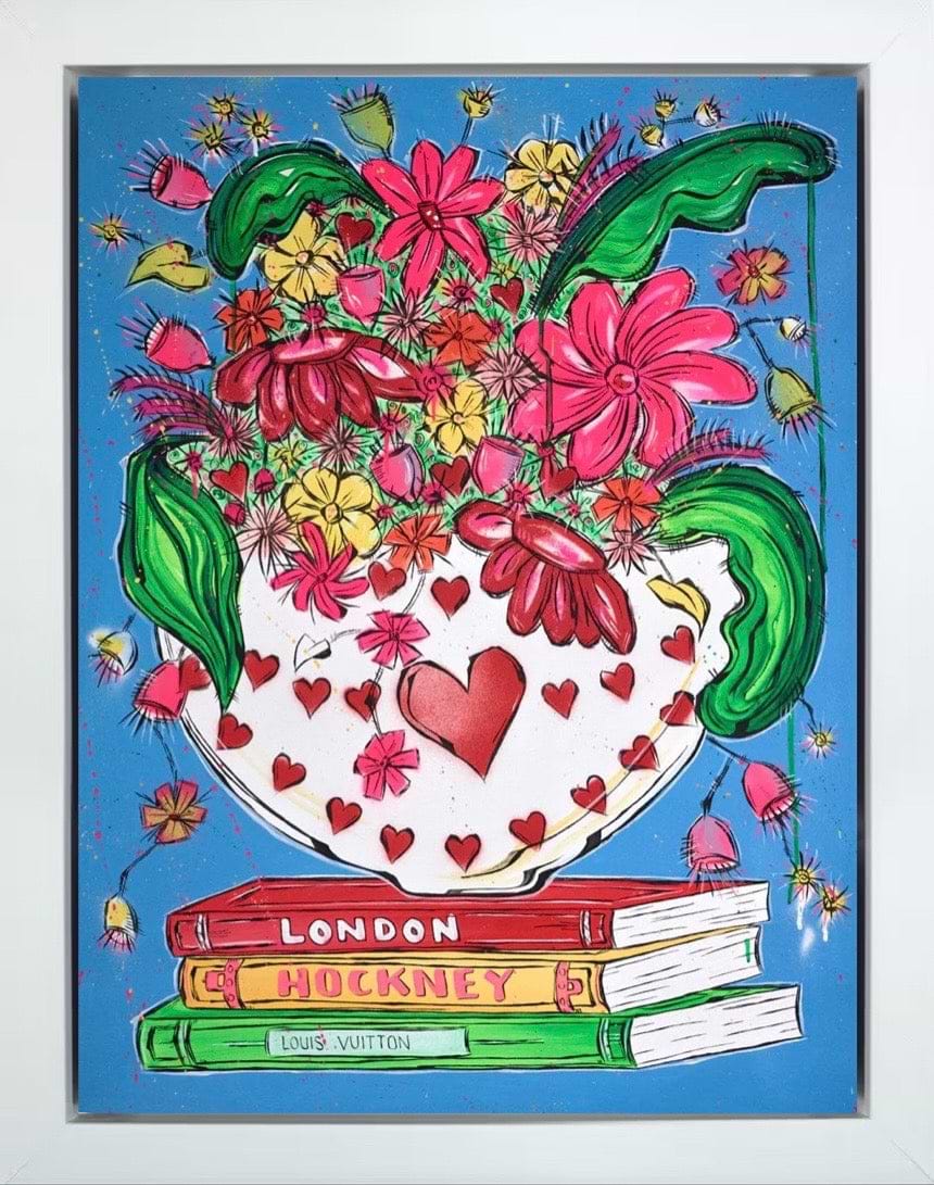 3 Books And A Bloom