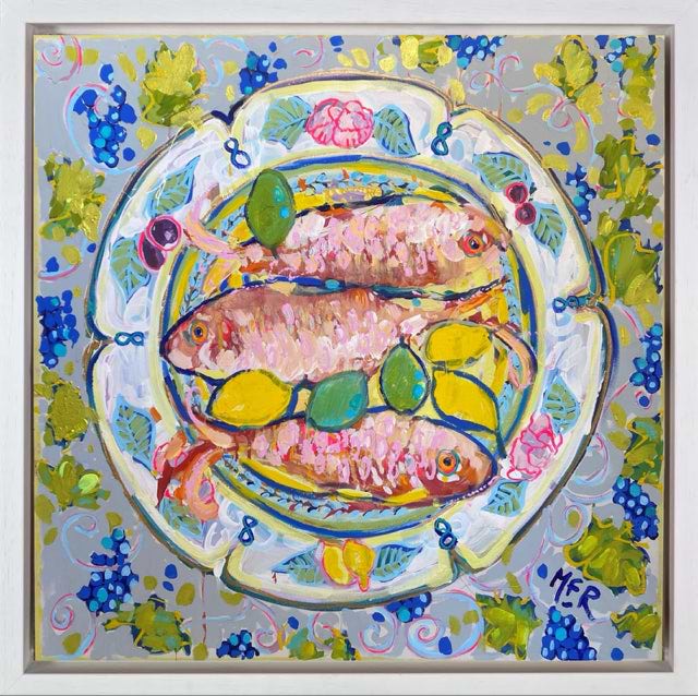 Three Limes,Five Lemons (Framed)