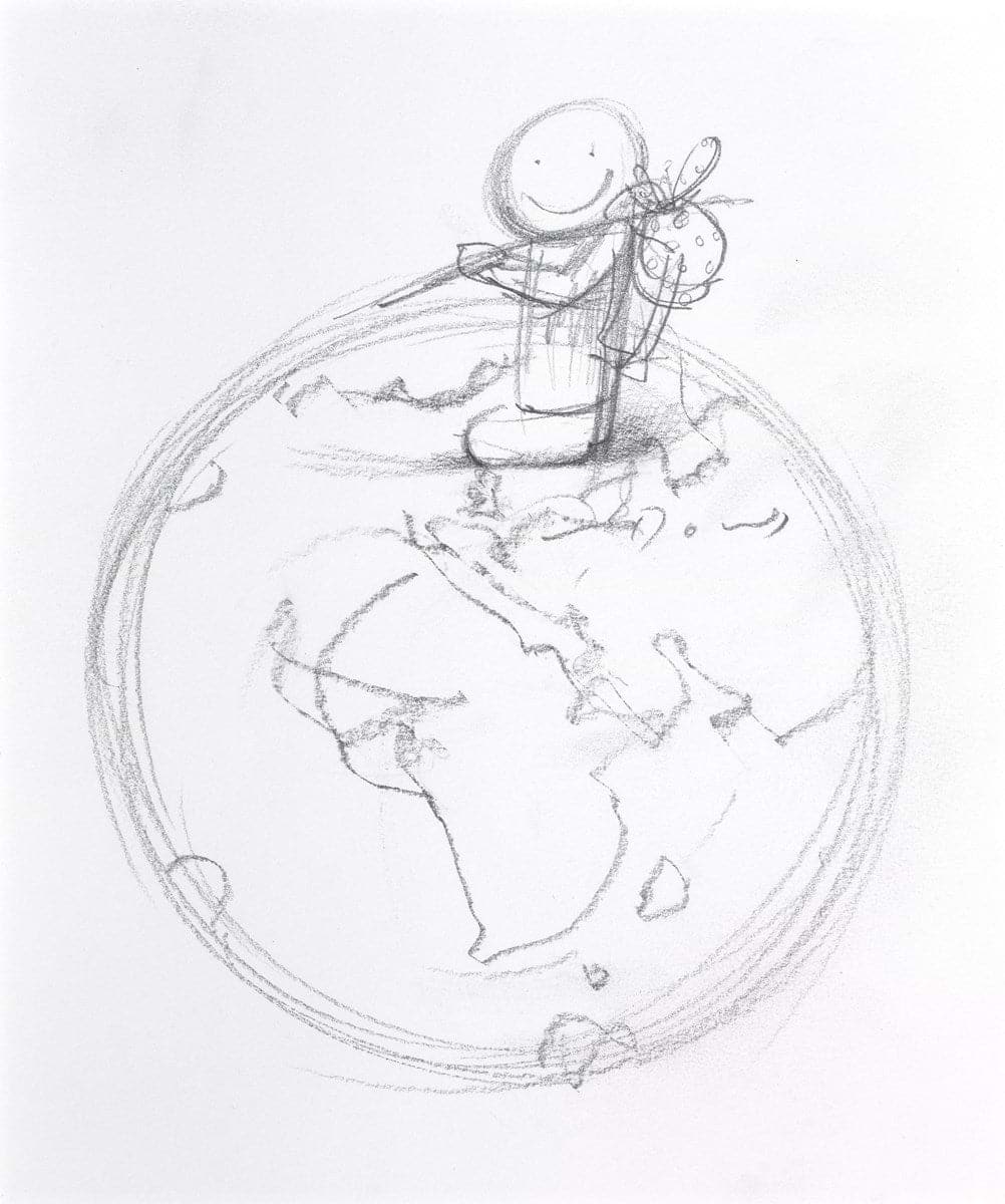 Love Makes The World Go Round, Earth III (Sketch)