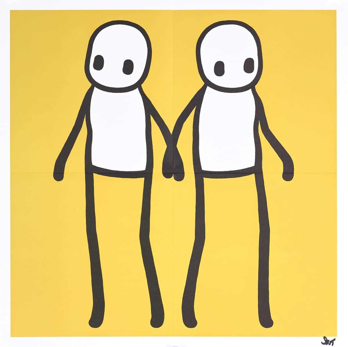 Holding Hands (Yellow)