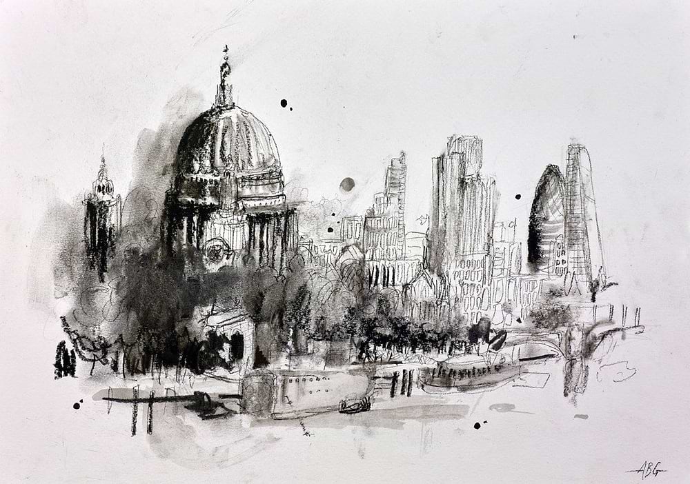 A View of London(sketch)