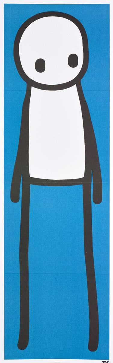 Standing Figure (Book) (Blue)