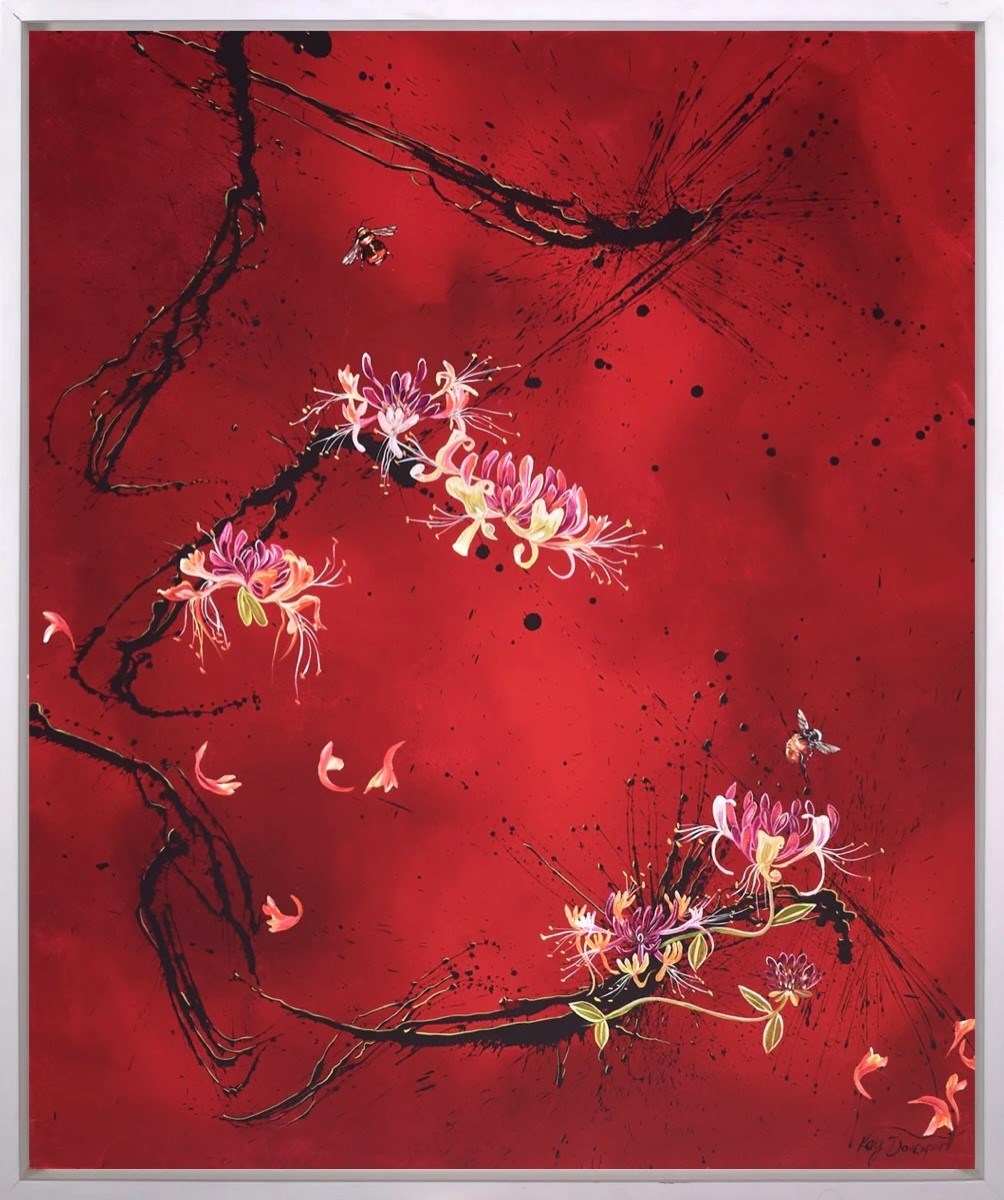 Honeysuckle Dreams (Framed)