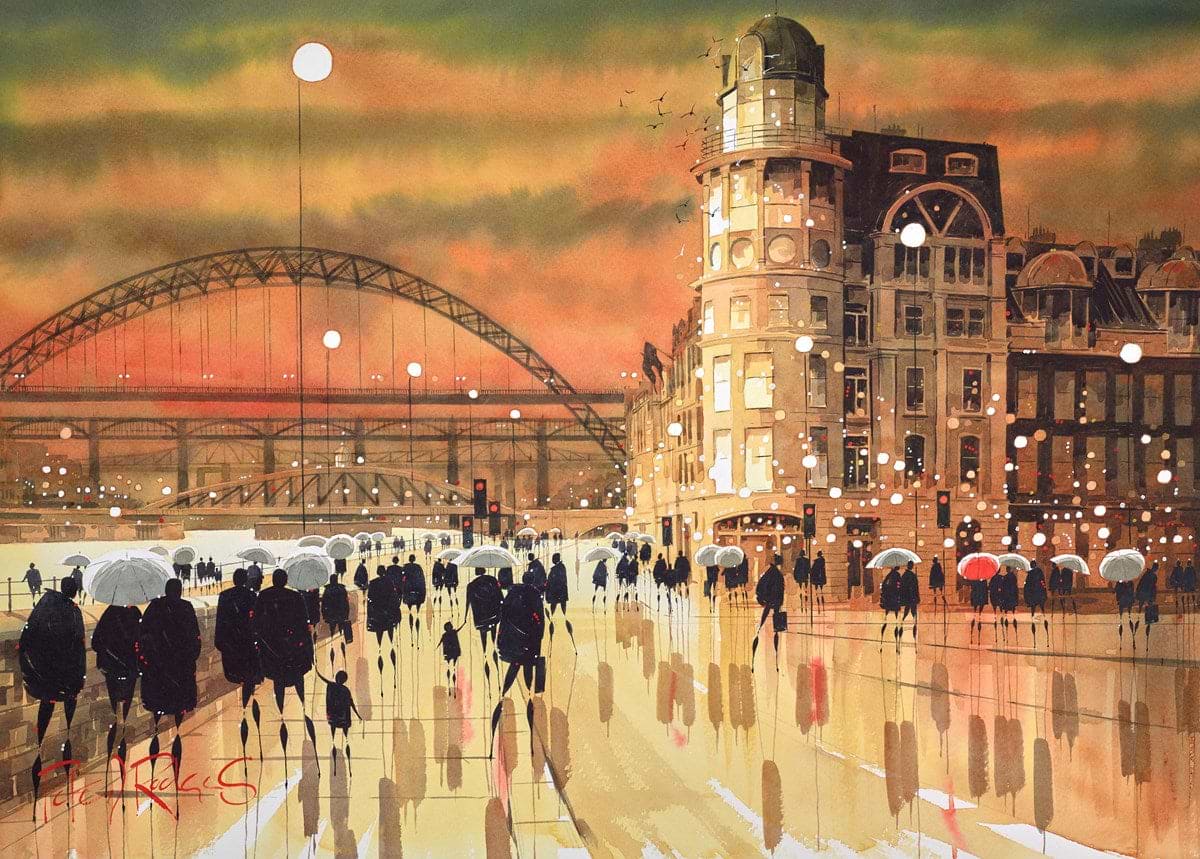 Quayside Reflections - Newcastle