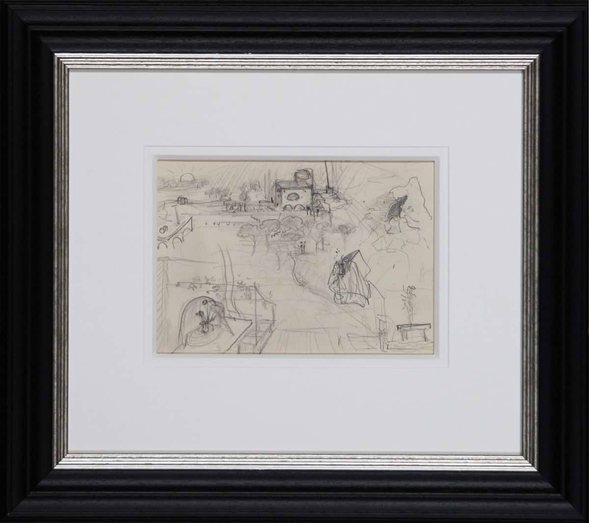 Personnages Devant Une Fontaine