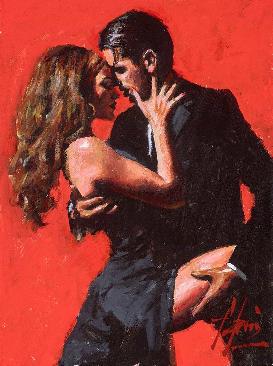 Tango En San Telmo VII | Fabian Perez – Clarendon Fine Art