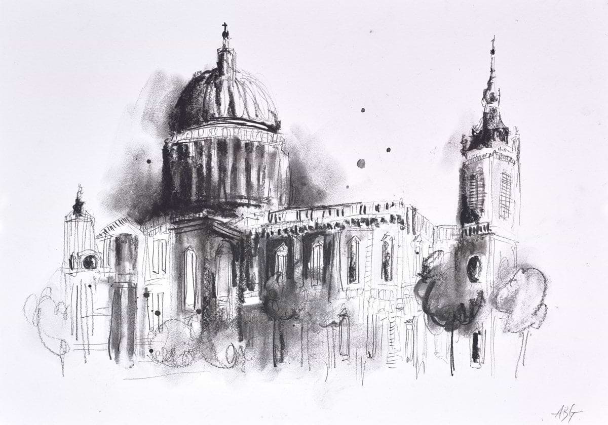 St Paul's Cathedral , London III (sketch)