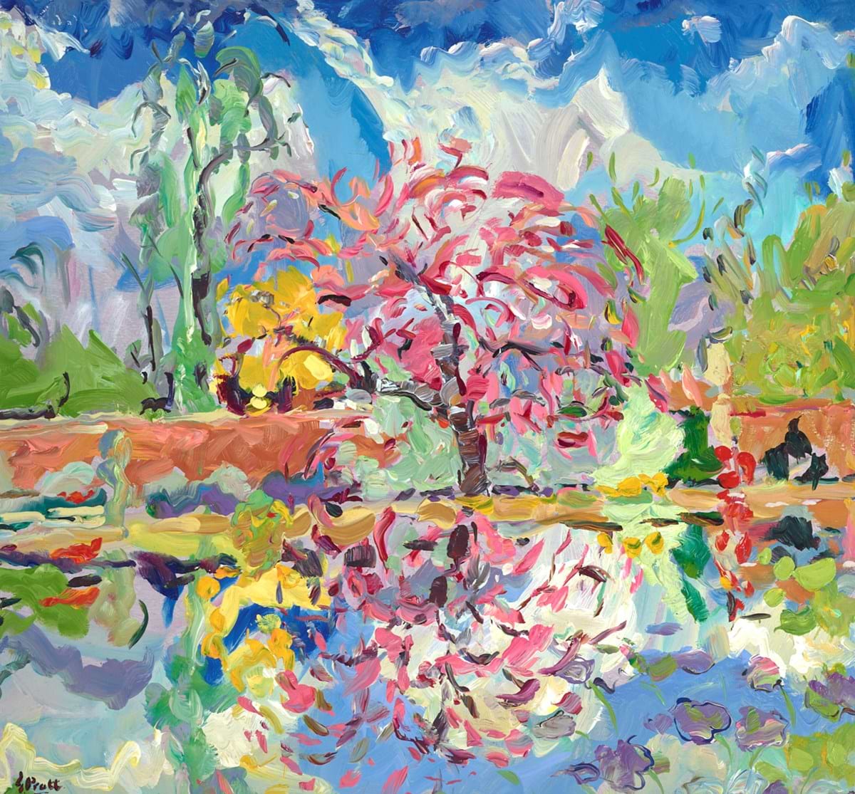 Tamerisk Tree Reflections Foxhill