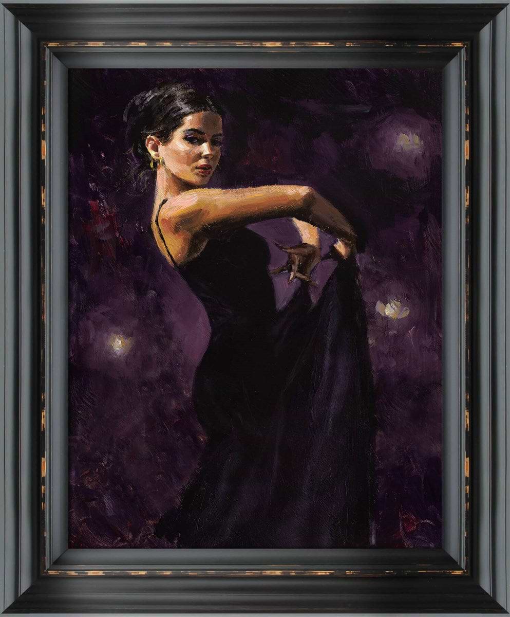 Colours Of Flamenco (Purple) | Fabian Perez – Clarendon Fine Art