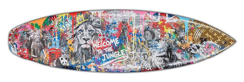 Welcome to the Jungle - Surfboard