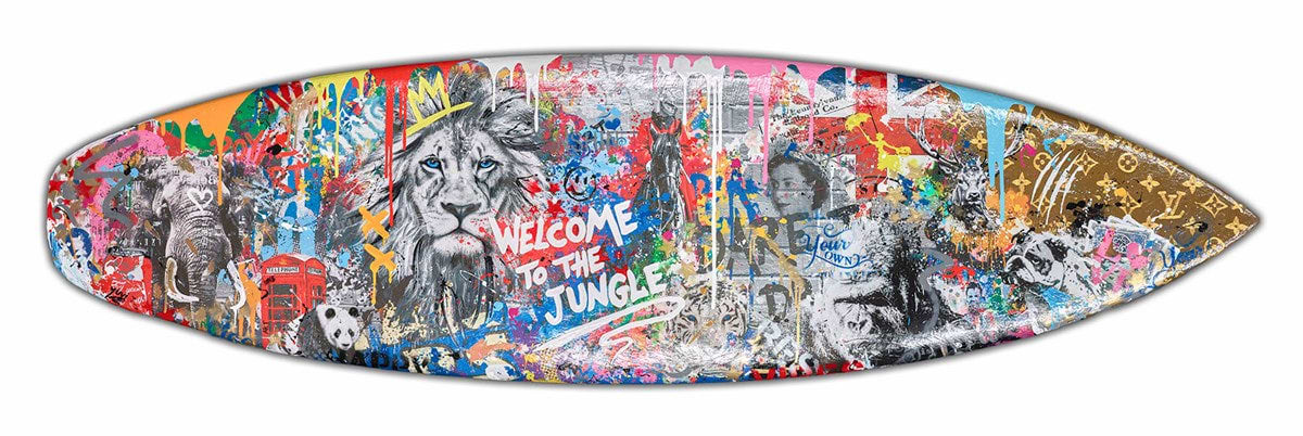Welcome to the Jungle - Surfboard