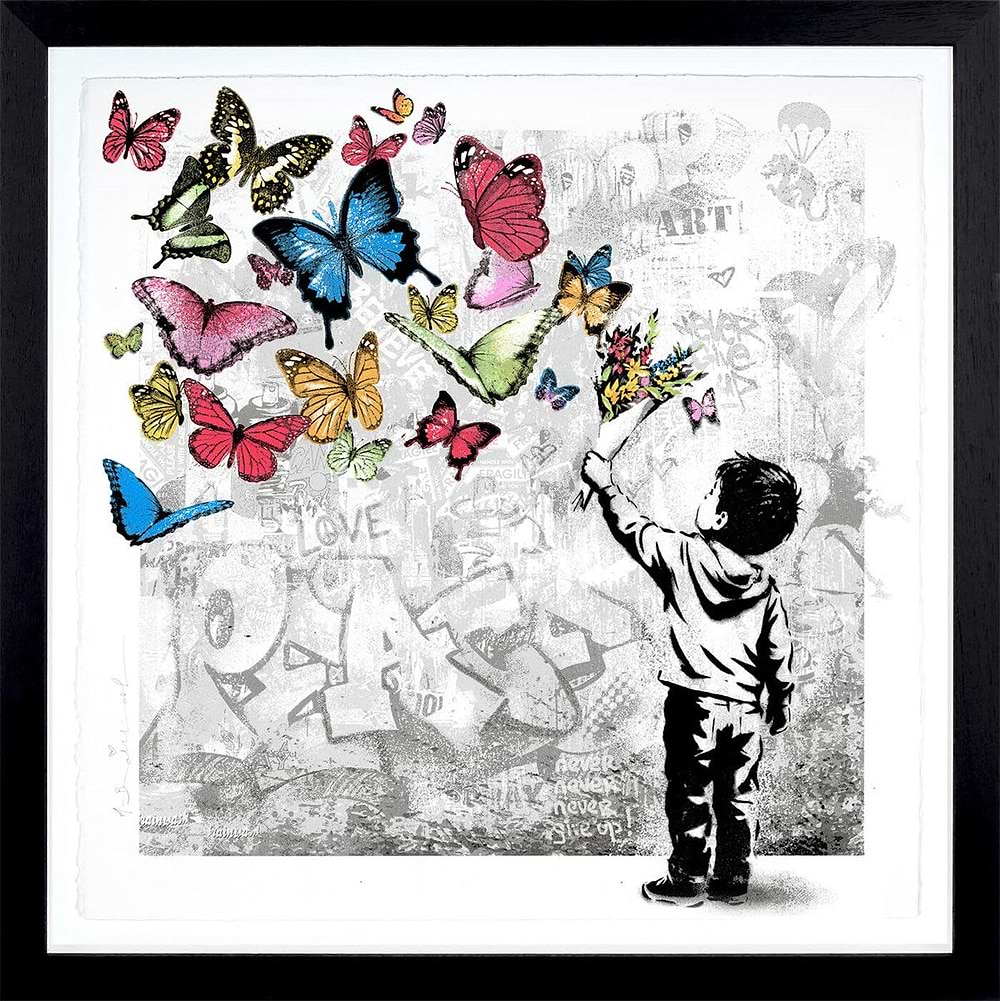 Peace is Beautiful (Framed)