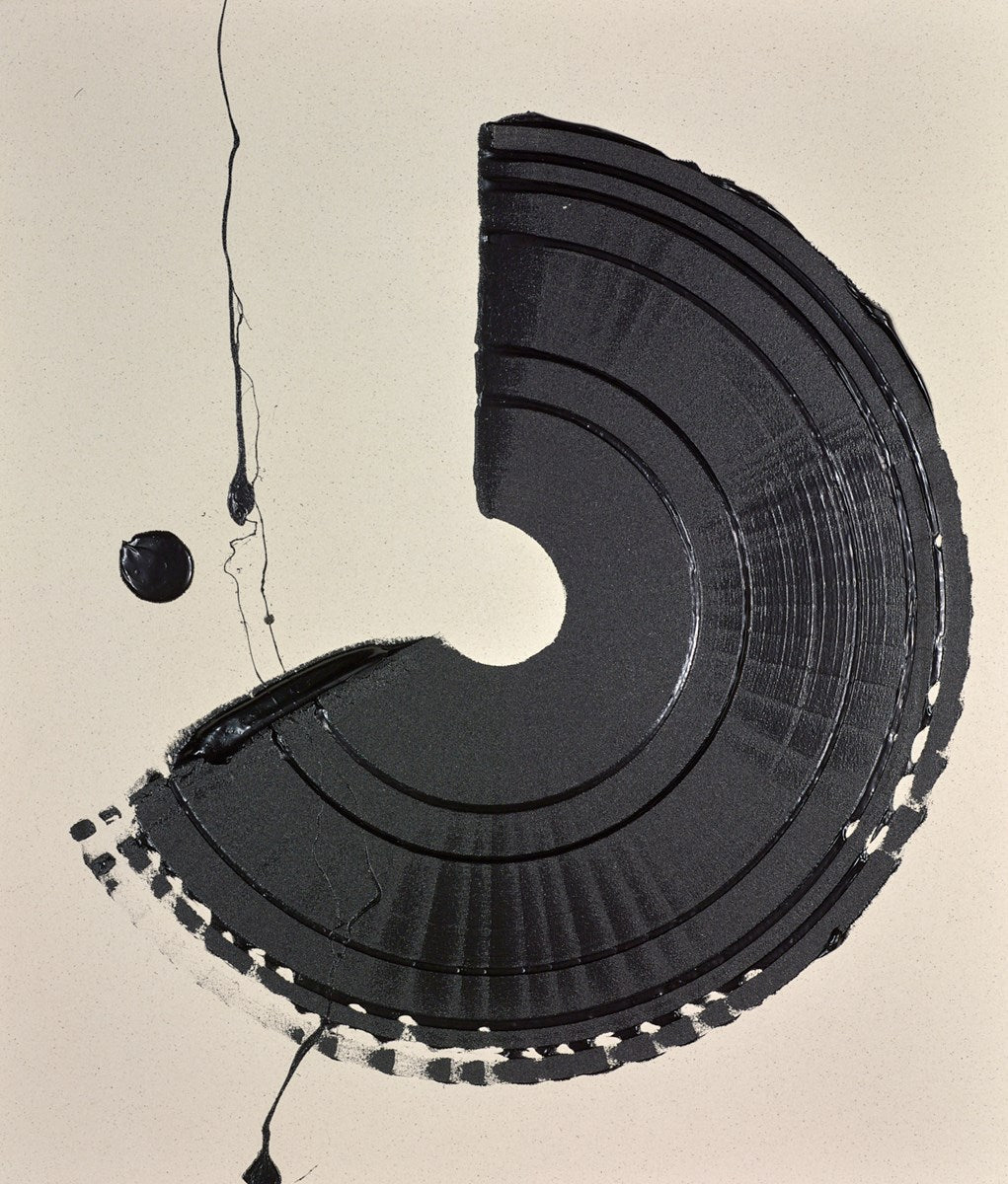 Mini Brushstroke - Black IV