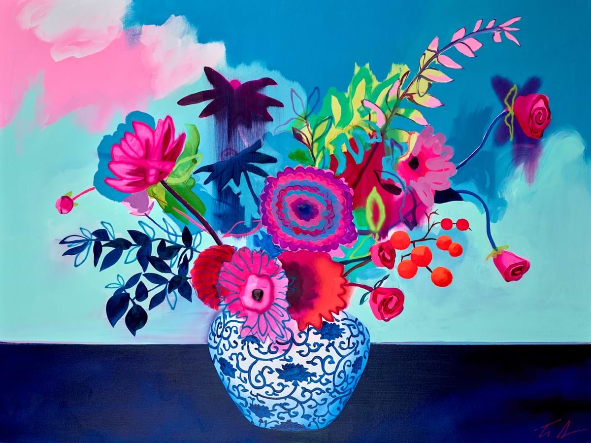 Ming Lotus Vase