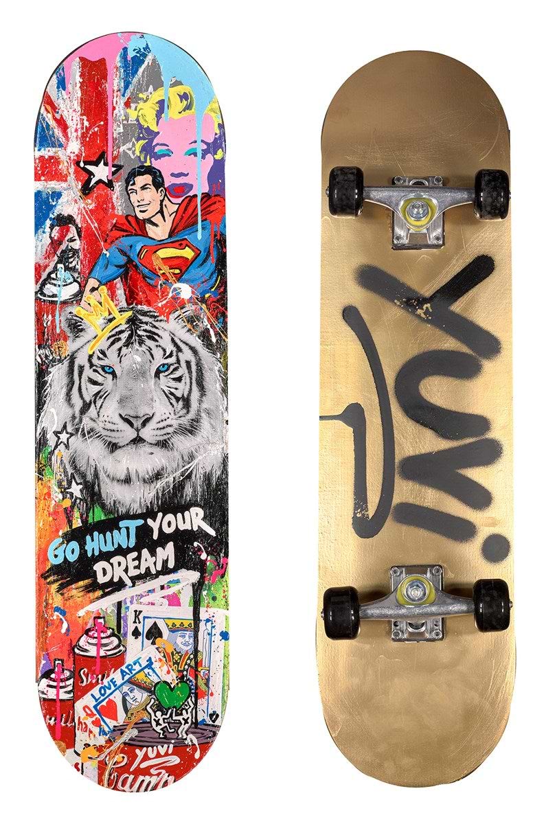 Go Hunt Your Dream Skateboard