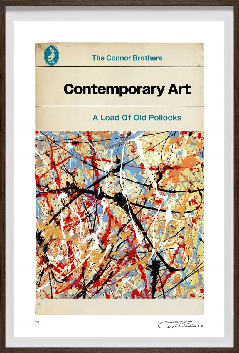 Contemporary Art (Pollock) (Framed)