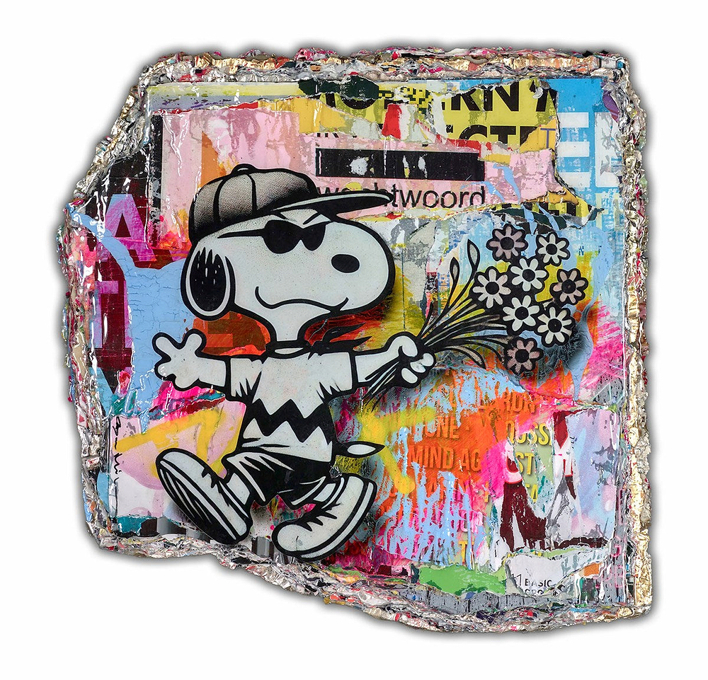 Snoopy Banksy Thrower