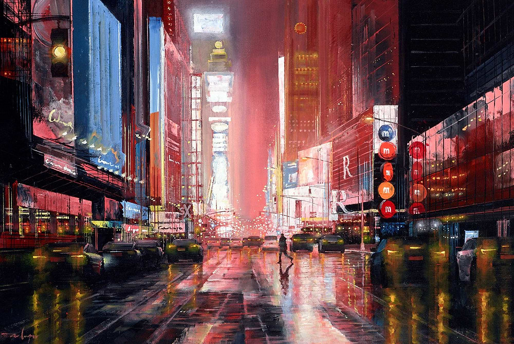 NYC Lights Glare