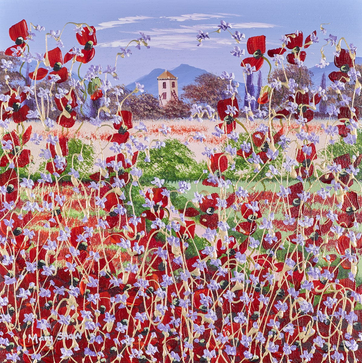 Countryside Poppies IV