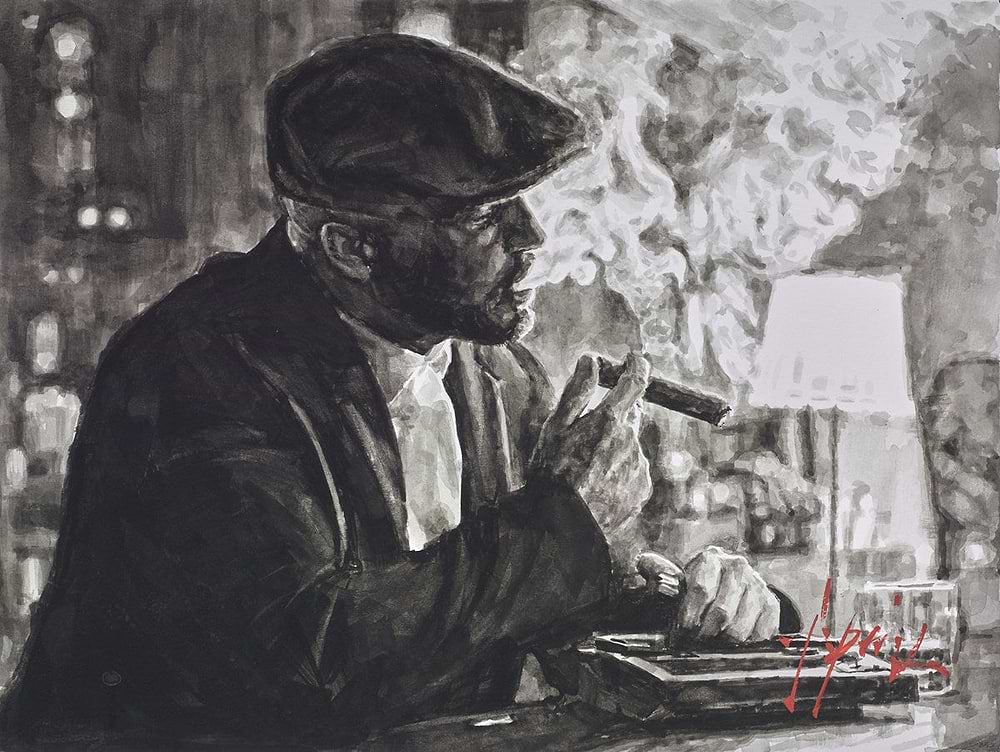 Blair at the Cuban Smoke