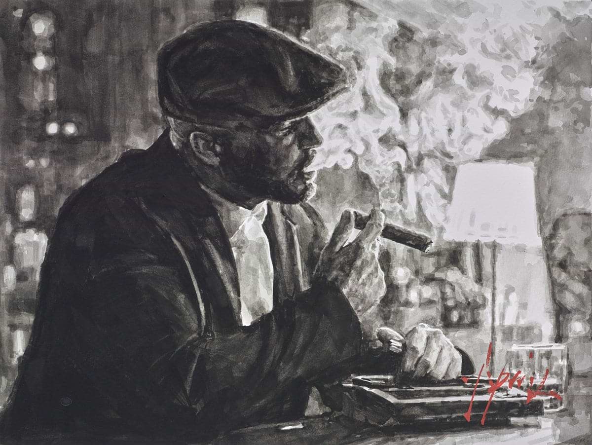 Blair at the Cuban Smoke